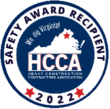 Heavy Construction
      Contractors Association Safety Award Recipient 2022